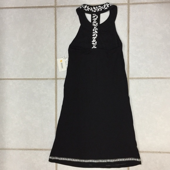 NWT I.N.C Black/White Embroidered Dress - Picture 2 of 3